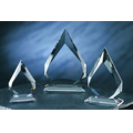 6" Diamond Optical Crystal Award